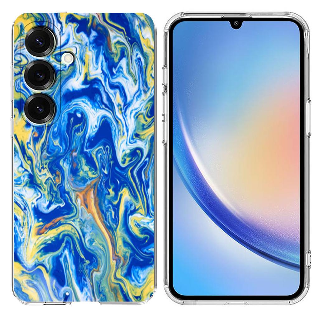 For Samsung Galaxy A15 4G/A15 5G Case Marble Pattern Printing Soft TPU Phone Cover
