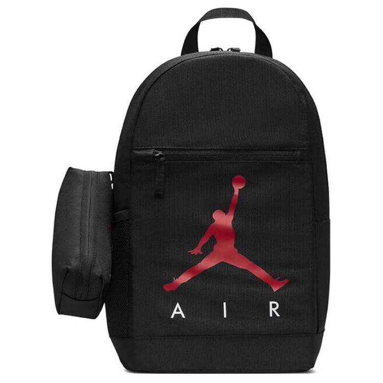 New Jordan Polyester Backpack Medium Unisex Black FJ6775-010
