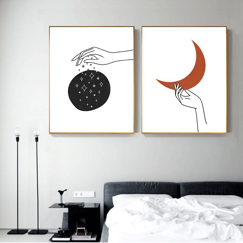 Nordic Style Line Drawing Posters And Prints Celestial Wall Art Sun Moon Stars Pictures For Living Room Home Decor At Affordable S Free Shipping Real Reviews With Photos - Celestial Sun Moon Home Decor Nordic Style Line Drawing Posters And Prints Celestial Wall Art Sun Moon Stars Pictures For Living Room Home Decor At Affordable S Free Shipping Real Reviews With Photos - Celestial Sun Moon Home Decor