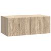 Wall Mounted TV Cabinet 59.5 x 31 cm Sonoma Oak