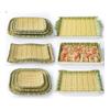 Naijiang Bamboo Weave Melamine Serving Plate