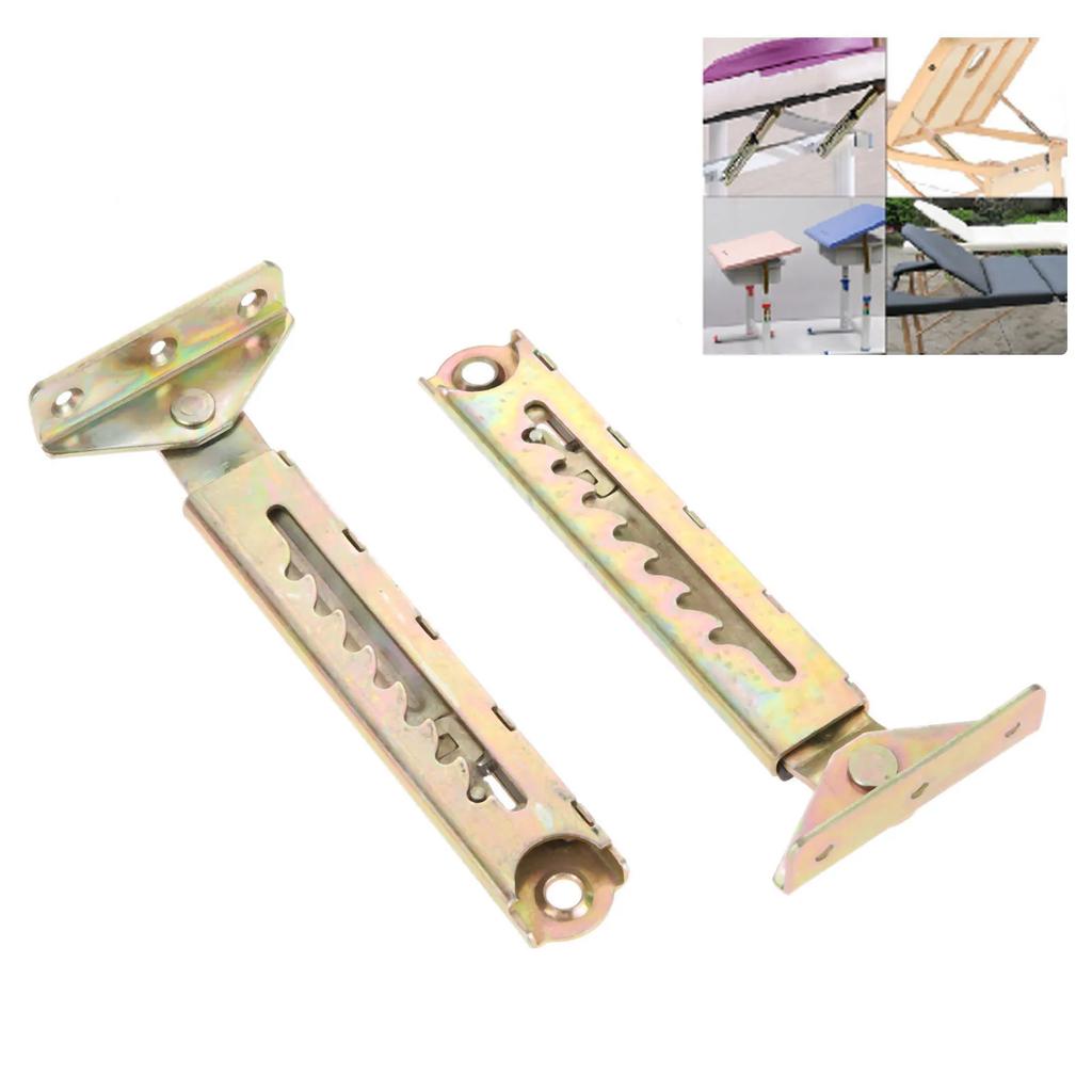 Adjustable angles straight pull rod lifting hinges ,2Pcs  adjustable gears, left and right iron angle lifting rod