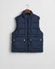 Зимняя куртка GANT MID DOWN VEST modischer Steppung marine