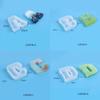 Alphabet Silicone Casting Mould Resin Letter Mold Keychain Pendant Capital Table Ornament Epoxy Mold DIY Jewelry Craft