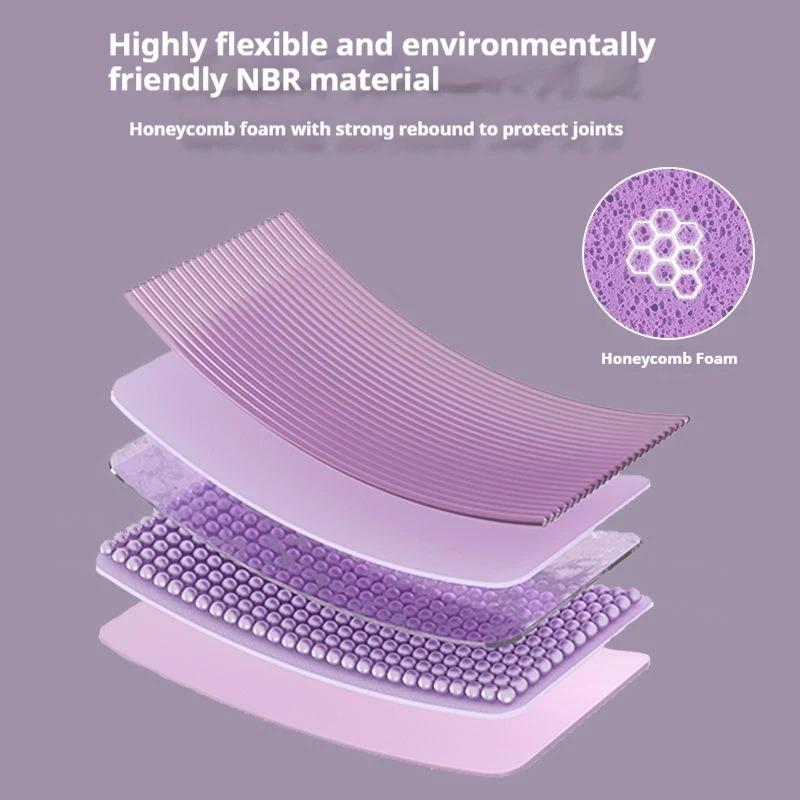 Non-Slip Foam Large Yoga Mat Pilates Equipment Accessories Home Gym Gymnastics Bodybuilding Mat Core Balance Strength Training