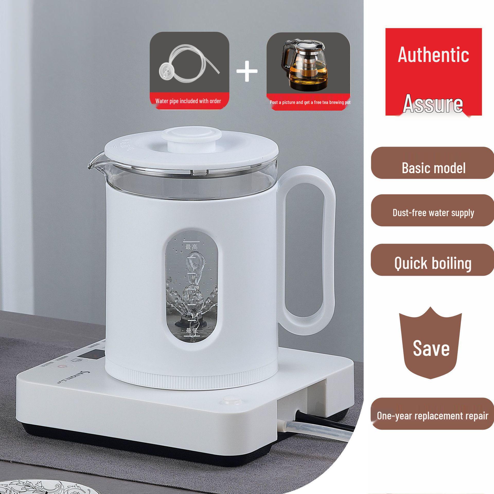 Smart Home Electric Kettle with Auto Refill, Temp Control, Tea Brewing, and Heat Preservation.