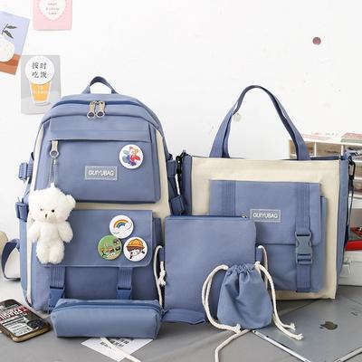 Lightweight Elementary School Student Fresh and Cute Girlish Heart Large Capacity Backpack