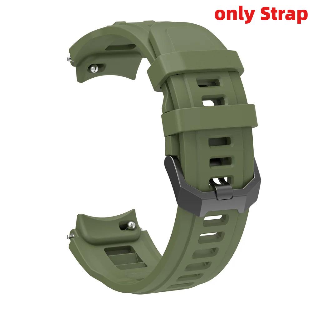 Silikonový řemínek a pouzdro pro chytré hodinky Huami Amazfit T-REX 3 Pro Řemínek na hodinky Pro Amazfit T-rex3 Pro Náramek