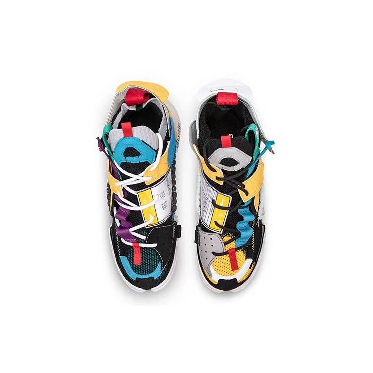 Li Ning Essence 2 SAMPLE FOR BALE Non Slip Lightweight Mid Top Vintage Basketball Shoes Women's Black AGBN062-21