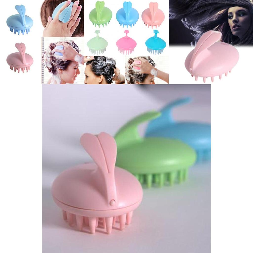 High-quality Plastic Massage Hair Brush With Pp Eva Material For Relaxing Scalp