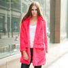 New fashion slim rabbit fur jacket medium and long European and American tide winter