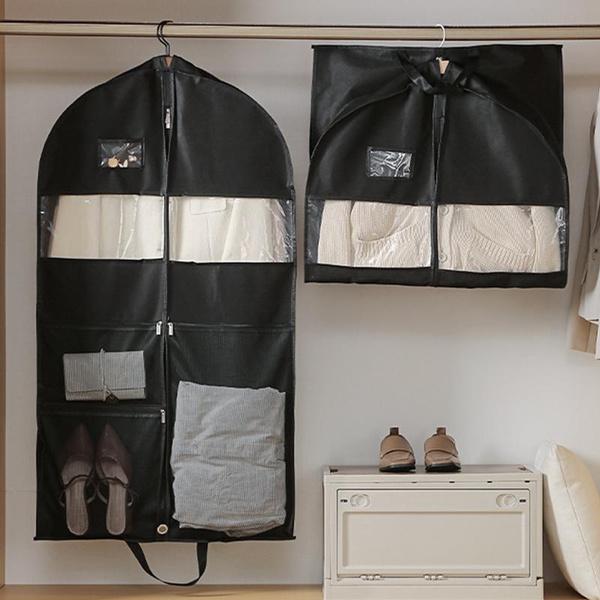 1 STK 110/130/152 CM Reiseanzugtasche, Lange Kleidersäcke, Staubdicht, Kleidersäcke für Kleidungsreisen, Tanzkostümtasche mit Taschen