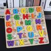 Wooden Alphabet Puzzle For Toddlers 1 2 3 4 5 Years Old Cartoon Animal Learning Cognitive Early
