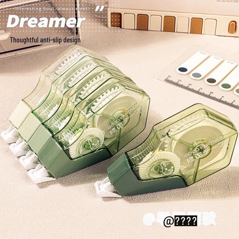 High-Quality Silent Correction Tape for Students - Large Capacity, Non-Refillable Box by Morning Light