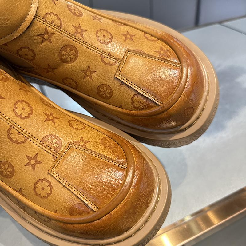 Autumn and winter new Martin boots fashionable versatile comfortable high-end light luxury men's shoes