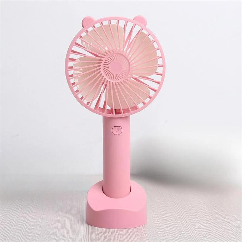 Mini Desk Fan with USB Charging - Lightweight Portable Cooler, Quiet Operation for Office/Home/Dormitory Gifts