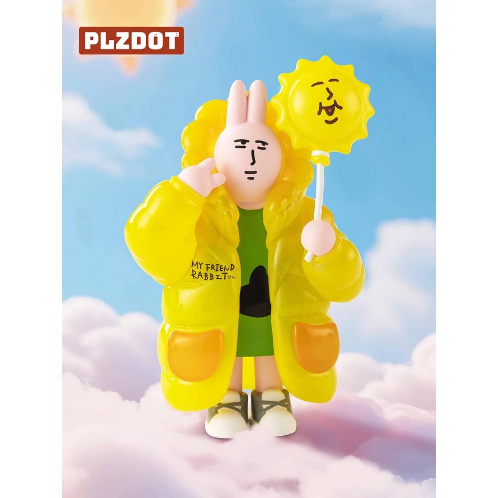 Null Plzdot Pink Rabbit Happy Mind Series Blind Box 1Box 6pcs