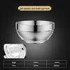 Zhi Shi 304 Stainless Steel Double-Wall Insulated Bowl