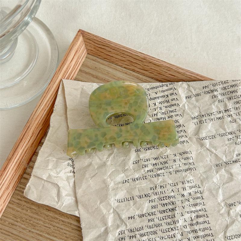 

Персиковий морська сіль шпилька для волосся акула: Оцтова кислота в стилі блогера, літній аксесуар для волосся 2023