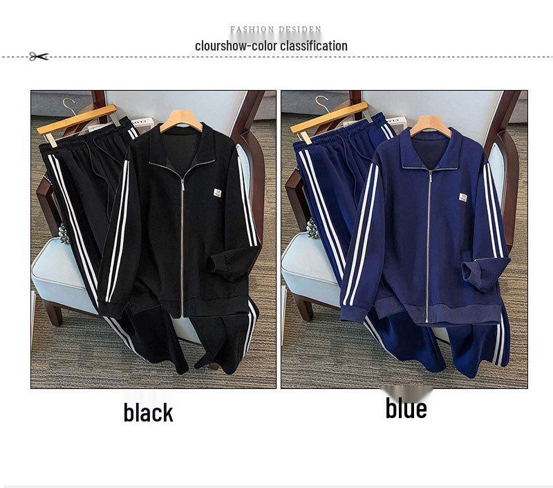 Women's Plus Size Slimming Hoodie & Pants Set - Fashionable & Casual