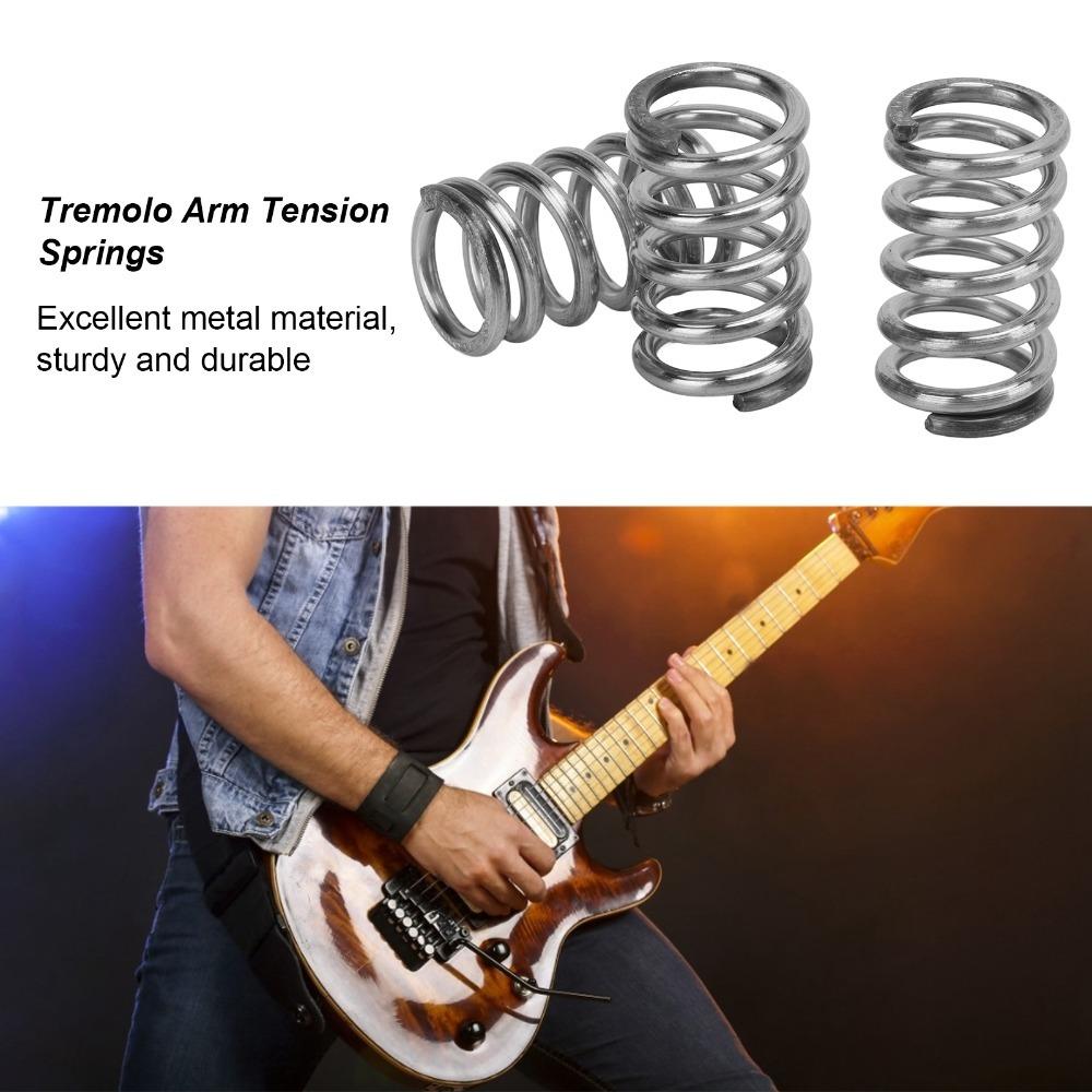 3PCS Silver Color And Black Color Tremolo Arm Springs Bigsby Spring  For Electric Guitar Bridge серебряный