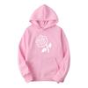 Flower Stripe Pattern, Printed Hoodie, Autumn And Winter Fashion Men'S And Women'S Long-Sleeved Sweater