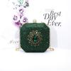 Premium Diamant-Schnalle Damenmode Personalisierte Mini-Tasche Strassstein Diamant-Schnalle Clutch Glänzende Personalisierte Mini-Abendtasche