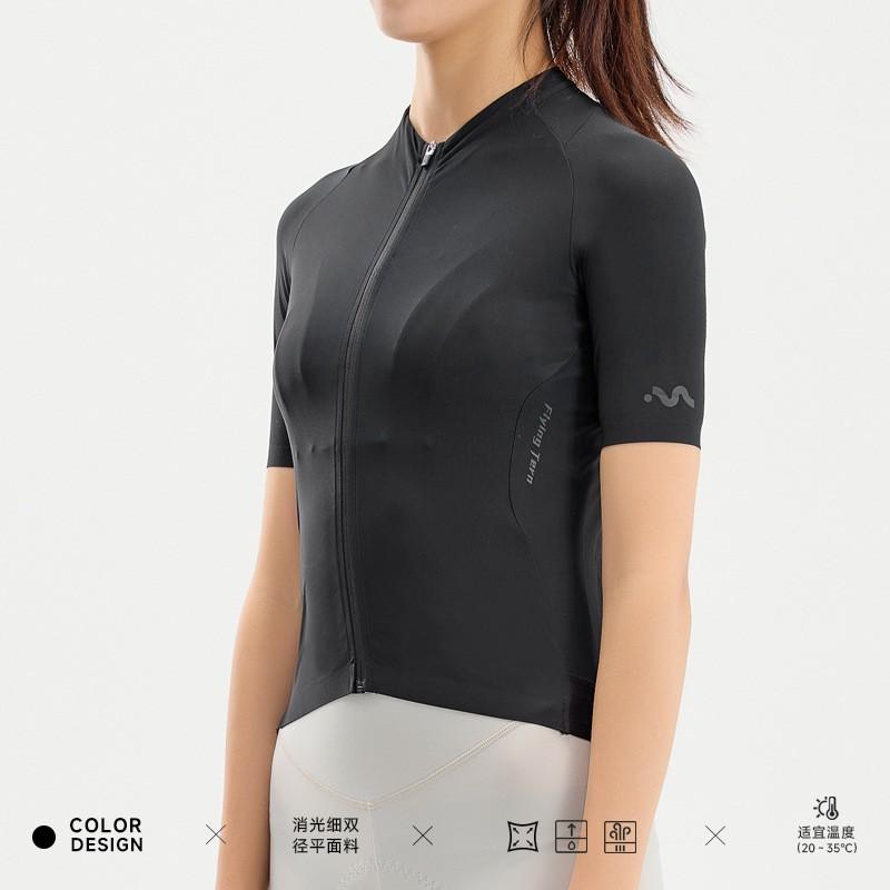Womens Cycling Jersey Short Sleeve Quick-Dry Breathable Bike Top Ride