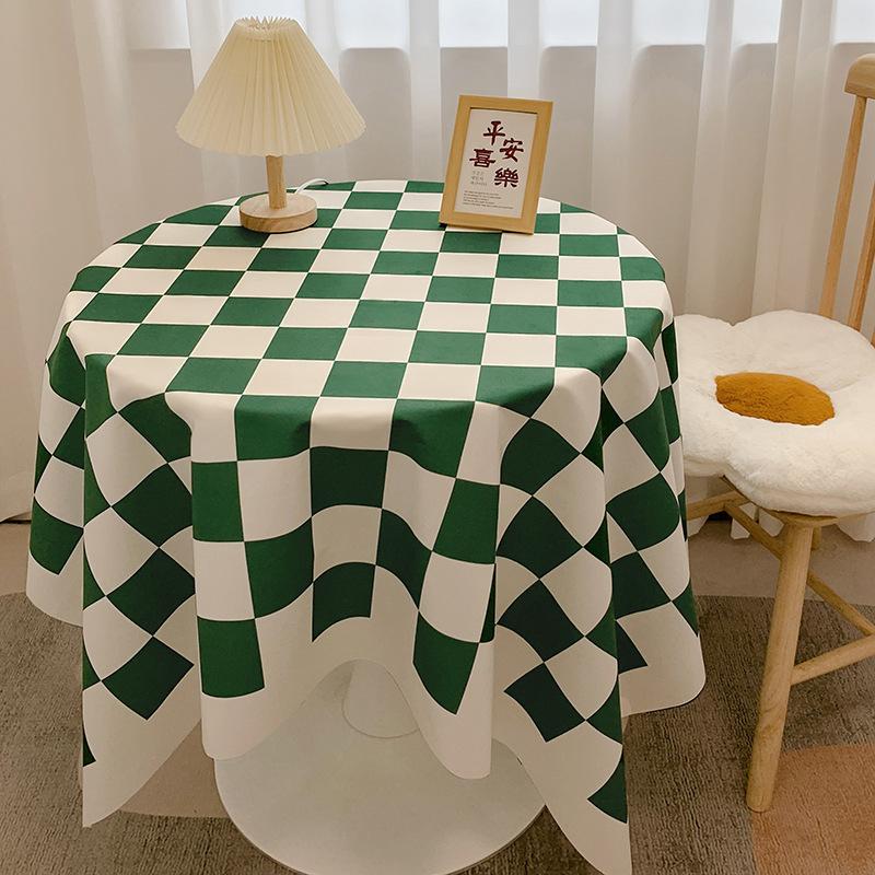 Small Floral Velvet Tablecloth, Student Dormitory Desk Cloth, Living Room Dining Table Cloth, Coffee Table Cloth, Cover Towel