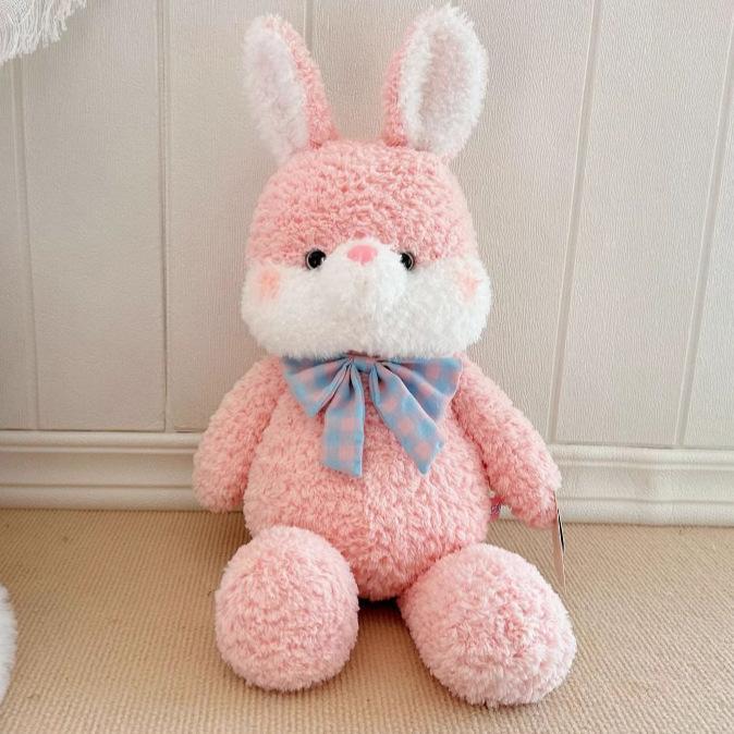 New Cartoon Animal Lamb Doll Plush Toy Bear Doll Doll Rabbit Birthday Gift