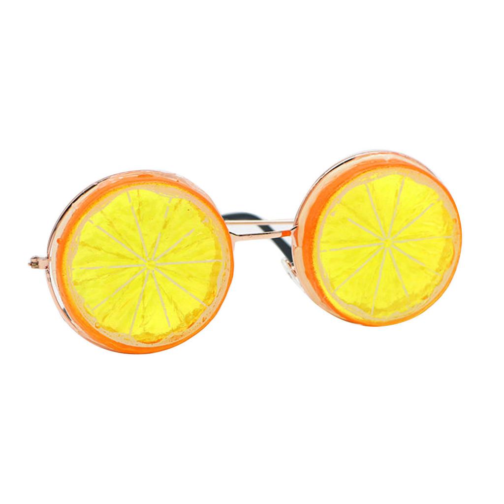 Creative DIY Funny Glasses Lemon Shaped Picture Frame Photography Props Party Graduation Wedding Bride Photo Props Decoration