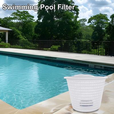 Καλάθι Σκίμερ Πισίνας 7"/8" για Υπόγειες Πισίνες Πλαστικό Καλάθι Φίλτρου Πισίνας Καλάθι Σκίμερ Φύλλων και Απορριμμάτων Αντικατάσταση για SP1070