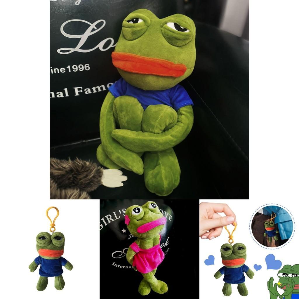 Cuddly Pepe The Frog Plush Doll Soft Toy For Home Decoration