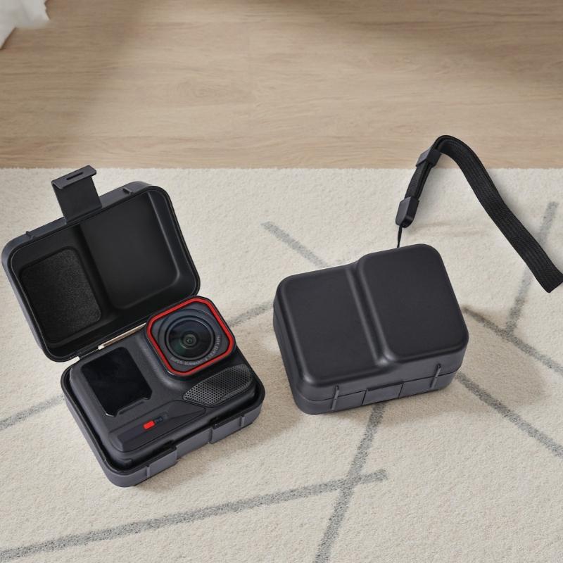 Portable Hard Case For AcePro2/1 Cameras Waterproof Dustproof Design Holder Includes Lanyard For Easy Access Shell