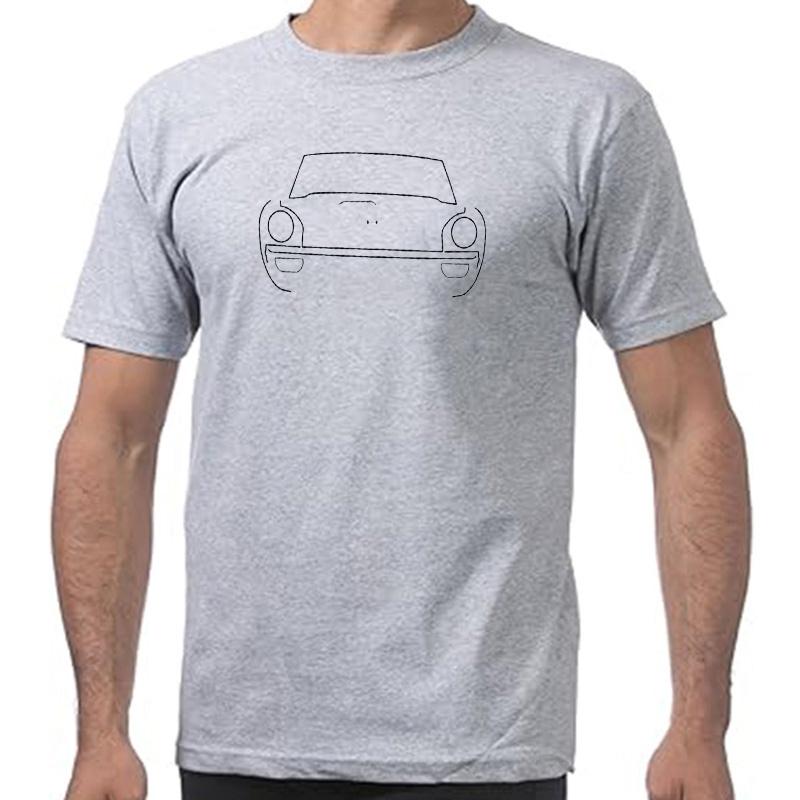 Healey 1970s classic sports car black outline graphic TShirt blanks quickdrying Unisexs graphic tshirts