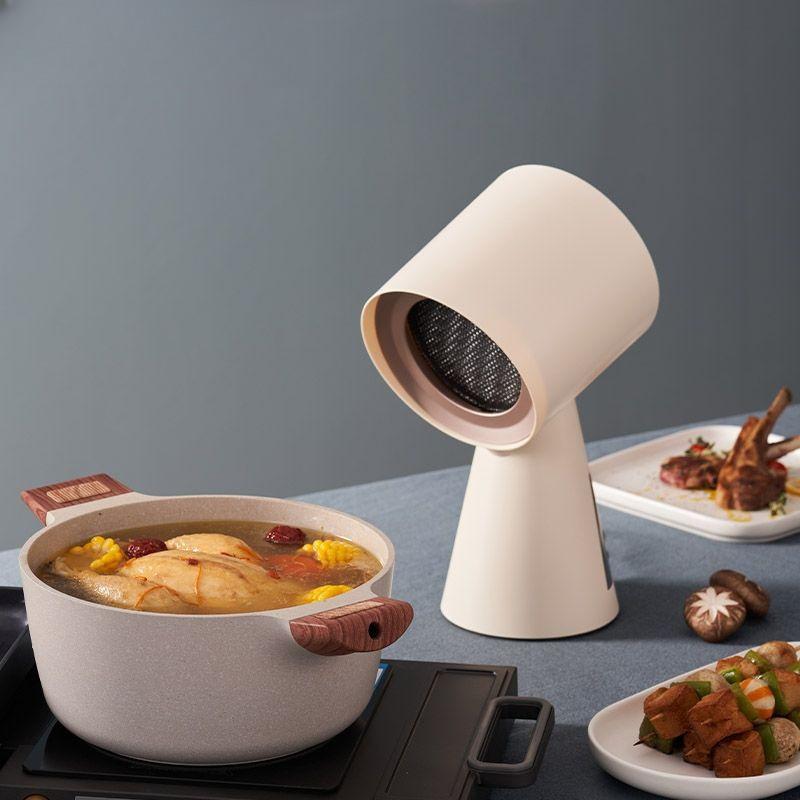 Gospodarstwo Domowe Mały Blatowy Okap Kuchenny Przenośny Oczyszczacz Rozkładu Oparów Olejowych Mini Ręczne Urządzenie do Odprowadzania Dymu