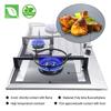 Reusable 4PCS Aluminum Gas Foil Stove Burner Protector Cover Liner Clean Mat Pad