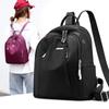 Women's 2025 Korean Style Fashion Oxford Cloth Backpack - Versatile Nylon Canvas Schoolbag, Small Double Shoulder Design