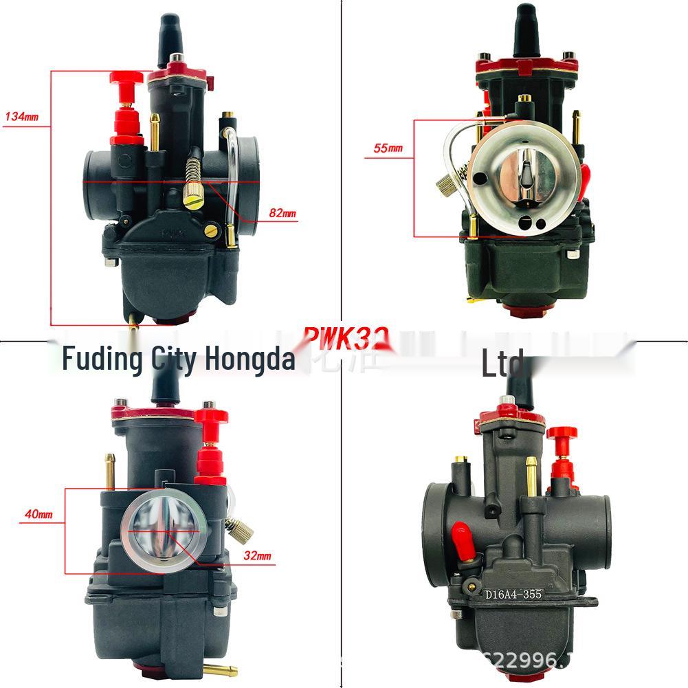 

Черный и красный мотоциклетный карбюратор PWK 24-34 мм для гонок на квадроциклах