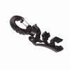 Keep Diving Porta Tubi BCD Doppio in Plastica con Gancio a Fibbia a Clip per Immersioni Subacquee (Nero)