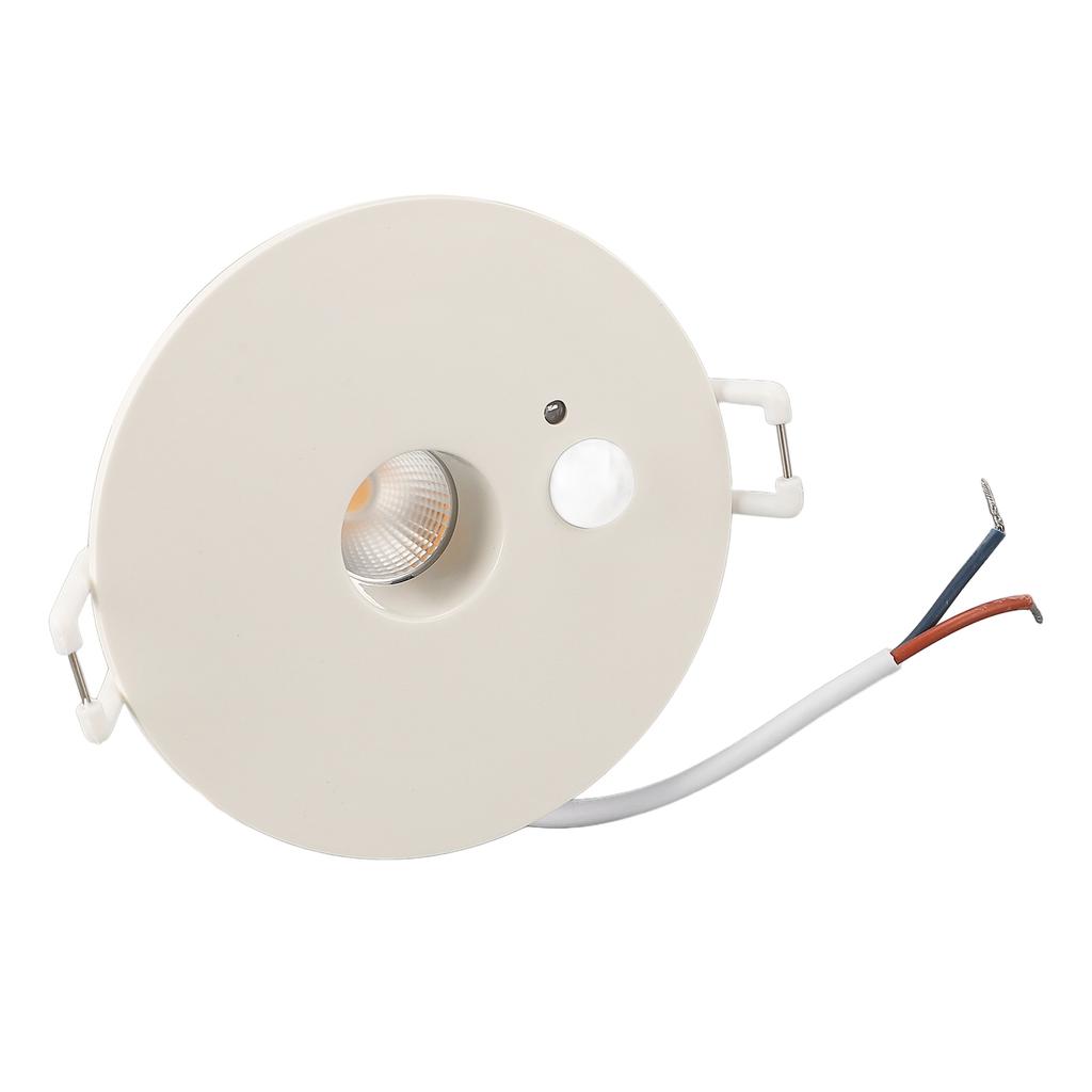 Deckenleuchte PIR Bewegungssensor 9W 4000K LED Energiesparend Rund Einbau-Downlight für Flur Entr