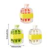 500ML Large Capacity Ice Cube Maker Water Bottle Silicone Tray with Straw for Juice Beverage Cooling Ice Making Stackable Design