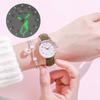 Bixin Leuchtende Uhr, Temperament für weibliche Studenten, Einfache Lässige Mode, Vielseitige Sen Damenabteilung