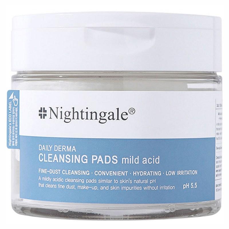 Nightingale Daily Derma Cleansing Pad Mild Acid, 70 pads, 1 pc