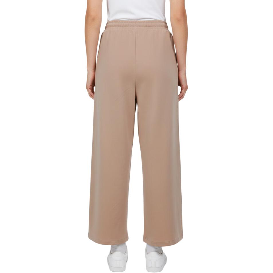 Adidas Pleated Lace-Up Mid-Rise Versatile Casual Pants Women bottoms KU5379