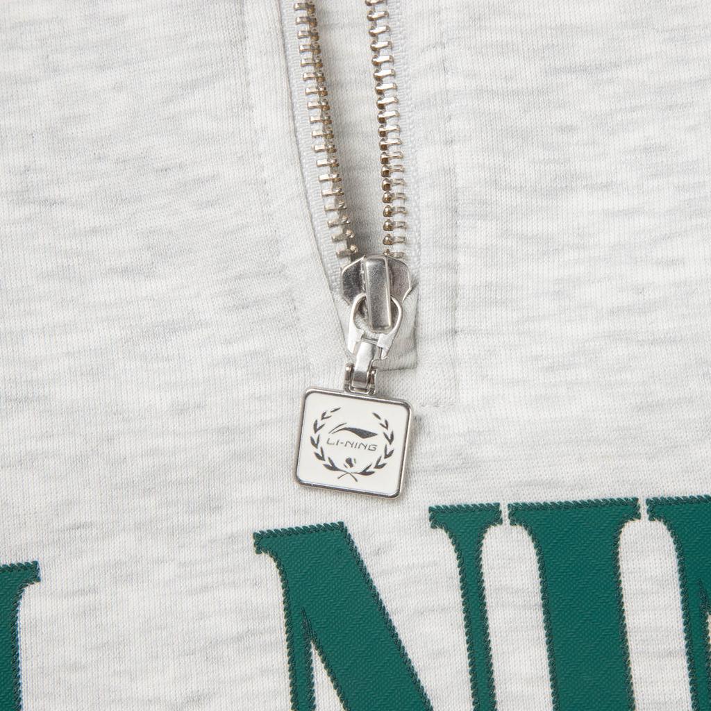 Li-Ning Quick-Dry Cool Loose Stand-Collar Sweatshirt Unisex Tops AWDW461-1