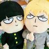 Shigeo Kageyama Baumwollpuppe Mob Psycho 100 Anime Zubehör Plüschtiere Anime Niedlich Geburtstagsgeschenk Fans Schreibtischornament