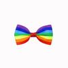 Gradient Rainbow Multicolor Bow Hair Tie & Clip for Girls and Babies