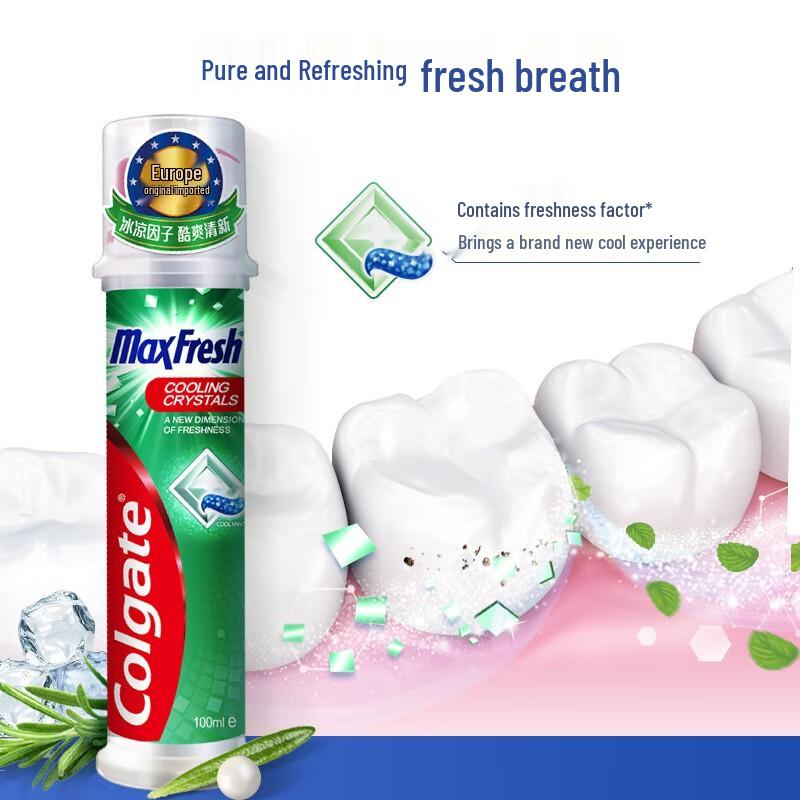 Colgate Cool Mint Pump Zahnpasta Doppelpack