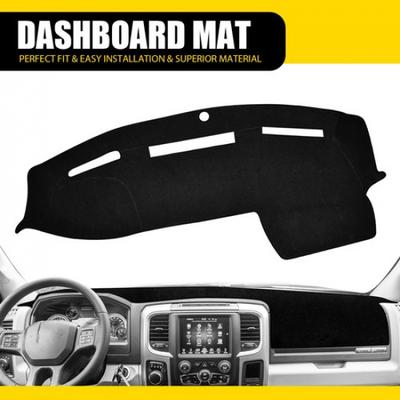 Anit Silp Dashboard Pad Dash Cover Mat Black For Ram 1500 2500 3500 2011-2018 EA